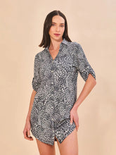 Load image into Gallery viewer, Model Front: Uv Line Chemise Shirtdress Asas Upf50+