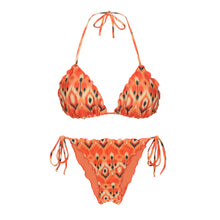 Load image into Gallery viewer, Product Front: Rio De Sol Ensemble Set Maracai Frufru