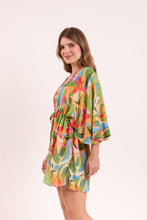 Load image into Gallery viewer, Image 09: Rio De Sol Robe De Plage Tropical Kaftan Bel