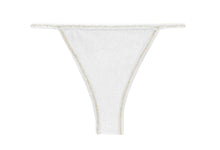 Load image into Gallery viewer, Product Front: Rio De Sol Bas Bottom Shimmer-White California