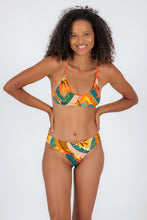 Load image into Gallery viewer, Model Front: Rio De Sol Haut Top El-Arco Bralette-Orange