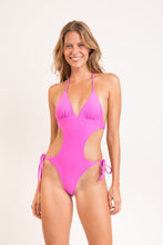 Load image into Gallery viewer, Model Front: Rio De Sol Une Pièce Vita-Pink Trikini-Comfy
