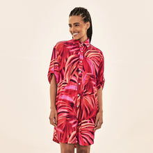 Load image into Gallery viewer, Image 04: Uv Line Chemise Shirtdress Copacabana Upf50+