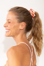 Load image into Gallery viewer, Model Front: Rio De Sol Chouchou Sahari Scrunchie