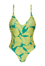 Load image into Gallery viewer, Product Front: Rio De Sol Une Pièce Banana Yellow Hype