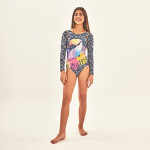 Load image into Gallery viewer, Image 05: Uv Line Une Pièce Fille Swimsuit Girl Tucano Upf50+