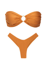 Load image into Gallery viewer, Product Front: Rio De Sol Ensemble Set Shimmer-Nocciola Mavi Nara