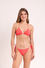 Load image into Gallery viewer, Model Front: Rio De Sol Bas Bottom Malibu-Folia Frufru