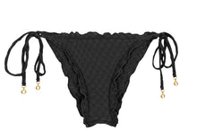 Load image into Gallery viewer, Product Front: Rio De Sol Bas Bottom Kiwanda Preto Frufru