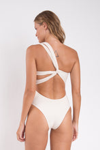 Load image into Gallery viewer, Model Back: Rio De Sol Une Pièce Malibu-Natural Santorini