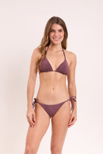 Load image into Gallery viewer, Model Front: Rio De Sol Ensemble Set Malibu-Ebano Tri-Inv Lacinho