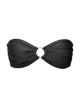 Load image into Gallery viewer, Product Front: Rio De Sol Haut Top Shimmer-Black Mavi