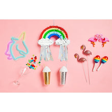 Load image into Gallery viewer, Image 04: Sunnylife Fête Rainbow Mini Pinata