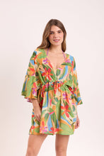 Load image into Gallery viewer, Image 07: Rio De Sol Robe De Plage Tropical Kaftan Bel