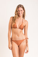 Load image into Gallery viewer, Model Front: Rio De Sol Bas Bottom Nocciola Ibiza