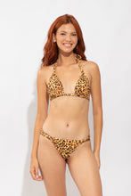 Load image into Gallery viewer, Model Front: Rio De Sol Bas Bottom Yellow-Feline Mel