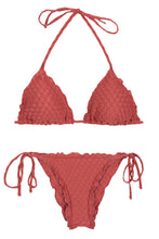 Load image into Gallery viewer, Product Front: Rio De Sol Ensemble Kiwanda Madras Frufru