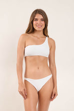 Load image into Gallery viewer, Model Front: Rio De Sol Haut Top Sand-White Kora