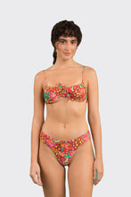 Load image into Gallery viewer, Model Front: Rio De Sol Ensemble Set Tropics Balconet-Tie Ciao