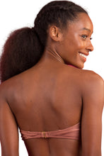 Load image into Gallery viewer, Image 07: Rio De Sol Haut Top Shimmer-Copper Bandeau-Joy