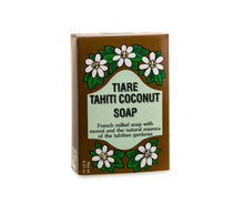 Load image into Gallery viewer, Image 03: Tiki Bar Soaps Tiki Savon Tiare Tahiti Coco 130 Gr