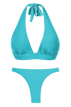 Load image into Gallery viewer, Product Front: Rio De Sol Ensemble Set Breeze Halter-Cos Leblon-Fio