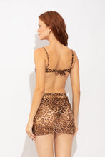 Load image into Gallery viewer, Model Back: Rio De Sol Jupe De Page Yaguara Mini Skirt Ruched