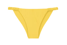 Load image into Gallery viewer, Product Front: Rio De Sol Bas Bottom Amarelo Cheeky-Crispy