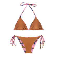 Load image into Gallery viewer, Product Back: Rio De Sol Ensemble Set Amore-Pink Tri-Inv Lacinho