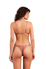 Load image into Gallery viewer, Model Back: Rio De Sol Haut Top Shimmer-Copper Tri-Fixo