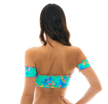 Load image into Gallery viewer, Image 06: Rio De Sol Haut Top Acqua Flora Off Shoulder