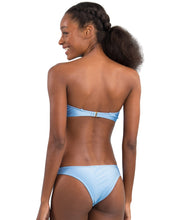 Load image into Gallery viewer, Image 07: Rio De Sol Ensemble Set Shimmer-Baltic-Sea Bandeau-Joy Essential