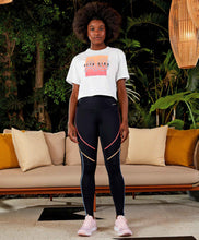 Load image into Gallery viewer, Image 02: Alto Giro Fitness Bas Legging Hyper Galoes E Bolso Preto