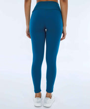 Load image into Gallery viewer, Image 02: Alto Giro Fitness Bas Legging Supplex Com Laser No Cos Verde Deep