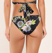 Load image into Gallery viewer, Model Back: Maaji Bas Bottom Black Bouquete Antonia Flirt
