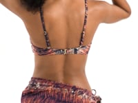 Load and play video in Gallery viewer, Video: Rio De Sol Jupe De Page Cobra Mini-Sarong