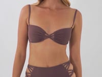Load and play video in Gallery viewer, Video: Rio De Sol Haut Top Malibu-Ebano Bandeau-Iris