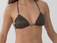 Load and play video in Gallery viewer, Video: Rio De Sol Bas Bottom Radiante-Black Frufru