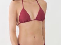 Load and play video in Gallery viewer, Video: Rio De Sol Bas Bottom Touch-Carmim Cheeky-Tie