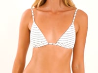 Load and play video in Gallery viewer, Video: Rio De Sol Ensemble Set Linea-White Lia Cheeky-Tie