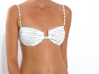 Load and play video in Gallery viewer, Video: Rio De Sol Haut Top Linea-White Zaya