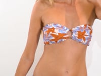 Load and play video in Gallery viewer, Video: Rio De Sol Haut Top Olyra Mavi