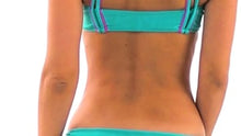 Load and play video in Gallery viewer, Video: Rio De Sol Haut Top Duo Pink Blue