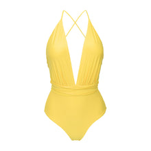 Load image into Gallery viewer, Product Front: Rio De Sol Une Pièce Amarelo New Vegas