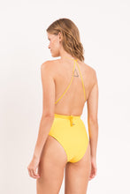 Load image into Gallery viewer, Model Back: Rio De Sol Une Pièce Amarelo New Vegas