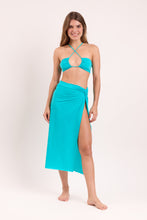 Load image into Gallery viewer, Model Front: Rio De Sol Jupe De Page Amb-Nannai Long Skirt Knot