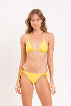 Load image into Gallery viewer, Model Front: Rio De Sol Bas Bottom Amarelo Ibiza-Comfy