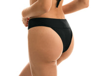 Load image into Gallery viewer, Image 07: Rio De Sol Bas Bottom Cloque Preto Tri Cos