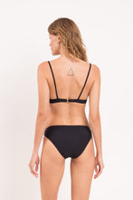 Load image into Gallery viewer, Model Back: Rio De Sol Bas Bottom Dots-Black Essential-Comfy