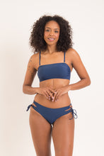 Load image into Gallery viewer, Model Front: Rio De Sol Bas Bottom Navy Madrid